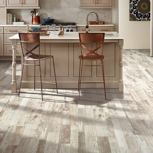 Hollister Home Center providing hardwood flooring in in Macomb, IL