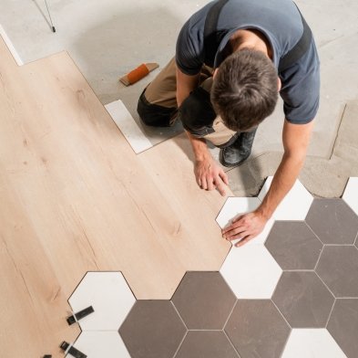 Flooring installation services in Macomb, IL