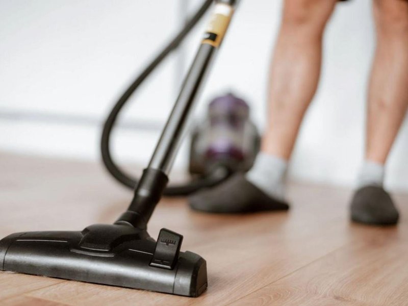 Vacuuming Luxury Vinyl Flooring